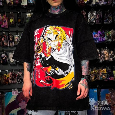 Футболка Кёджуро Ренгоку