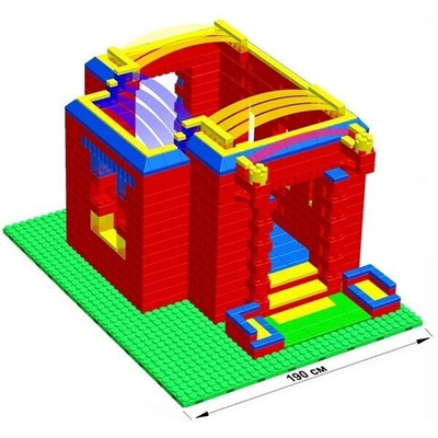 Большой конструктор LK Дворец GB10 S на платформе 32х56, для детей 5-12 лет