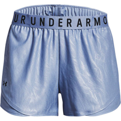 Женские Шорты теннисные Under Armour Womens Play Up Shorts Emboss 3.0 - blue