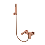 Смеситель для ванны с душем Qubic Copper Brushed