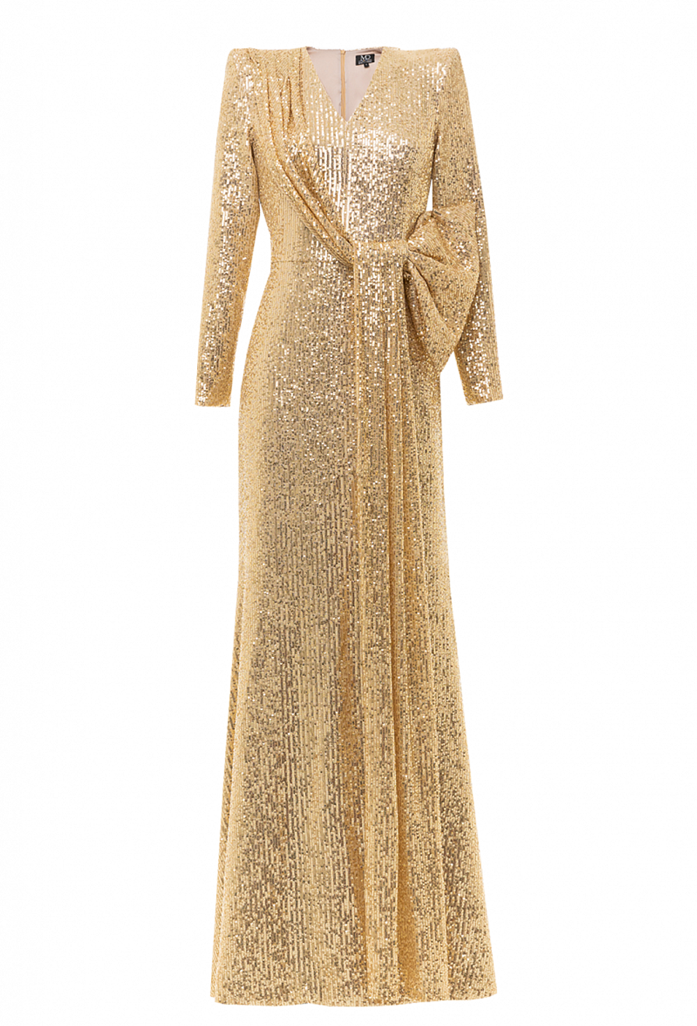 Платье в пол с пайетками 13-01-24 FW