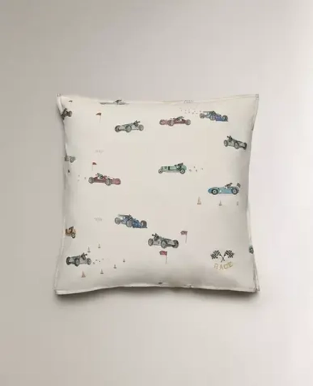 ZARA HOME ДЕТСКАЯ НАВОЛОЧКА С ПРИНТОМ «СОБАКА», РАЗНОЦВЕТНЫЙ