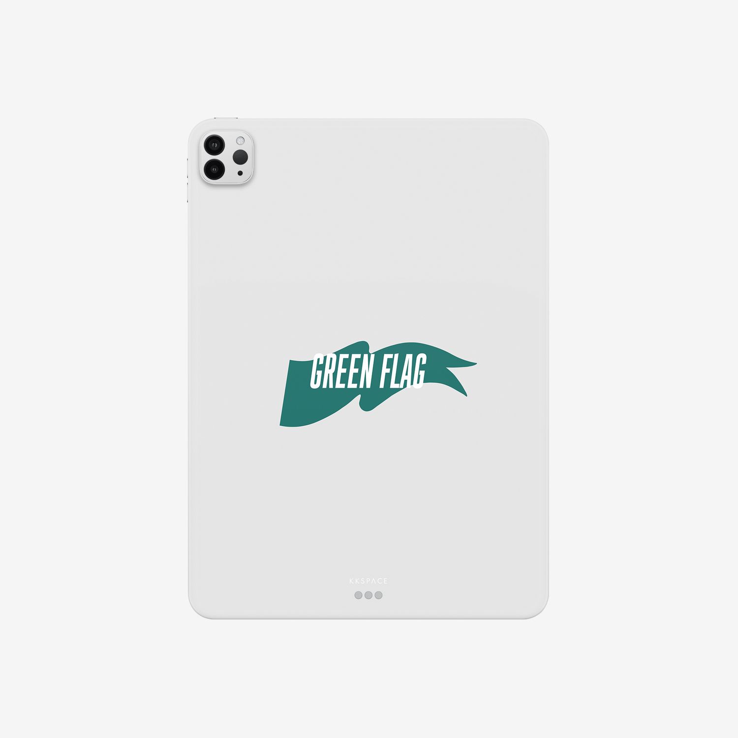 Виниловая наклейка GREEN FLAG для iPad