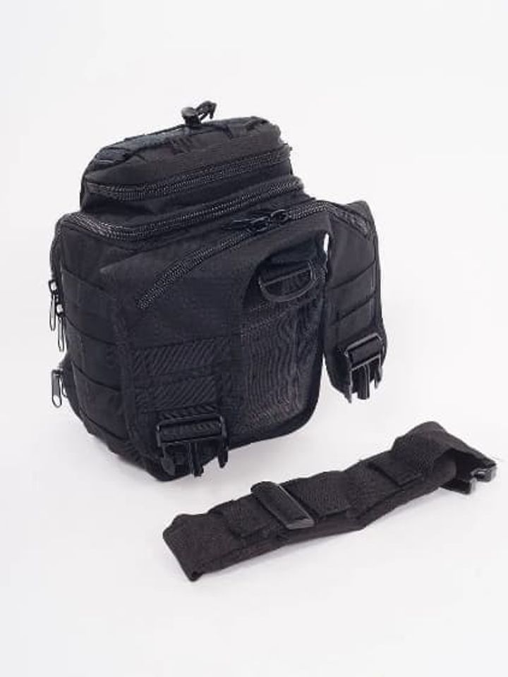 Сумка через плечо большая (черная)