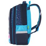 Рюкзак BRAUBERG KIDS FLOSSY, 2 отделения, 3 кармана, "Sky girl", 3D-панель, 40х28х18 см, 273179