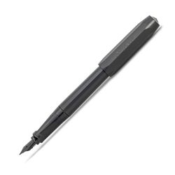 Перьевая ручка KAWECO PERKEO All Black черная с пером М (10001817)