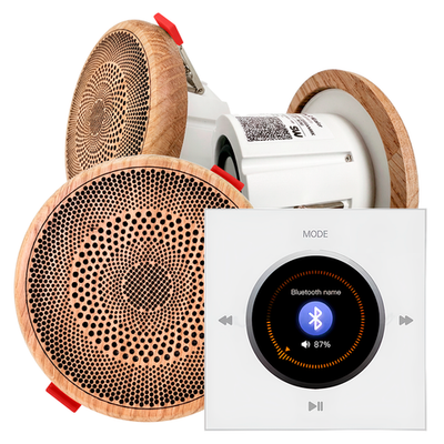 Комплект акустики Steam&Water NOISE White MINI-Wood 3