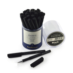 Ручка гелевая Bruno Visconti "Egoiste Black" черная, 0,5мм, корпус soft touch