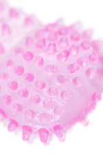 Насадка на палец Gentle розовая силикон