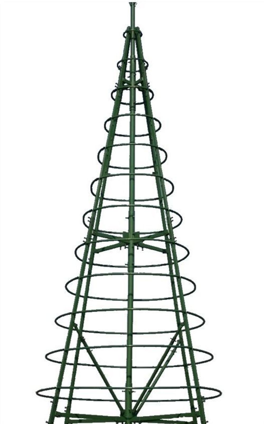 Уличная елка каркасная "Евро-2" (пвх) от 4 до 30 м