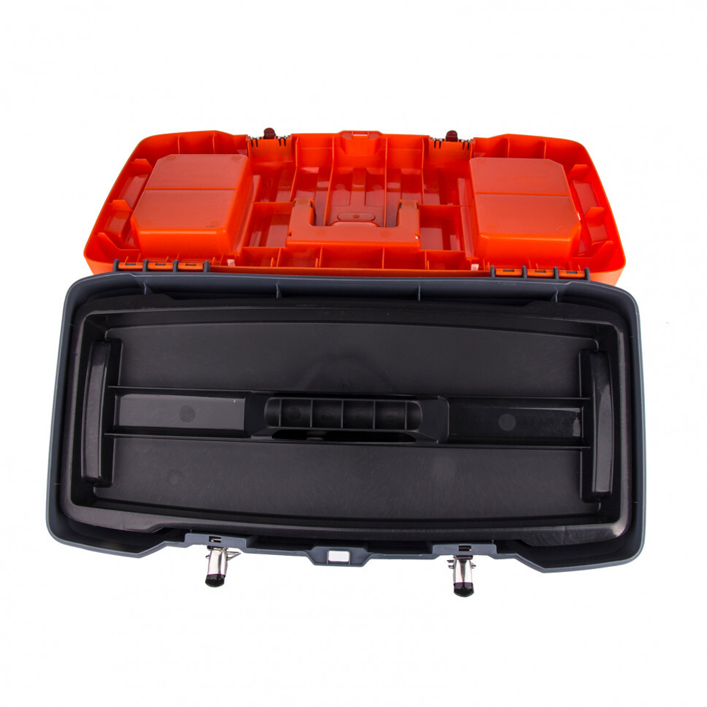 Ящик для инструмента с металлическими замками 22", 28 х 23 см, 5 х 56 см Россия Stels