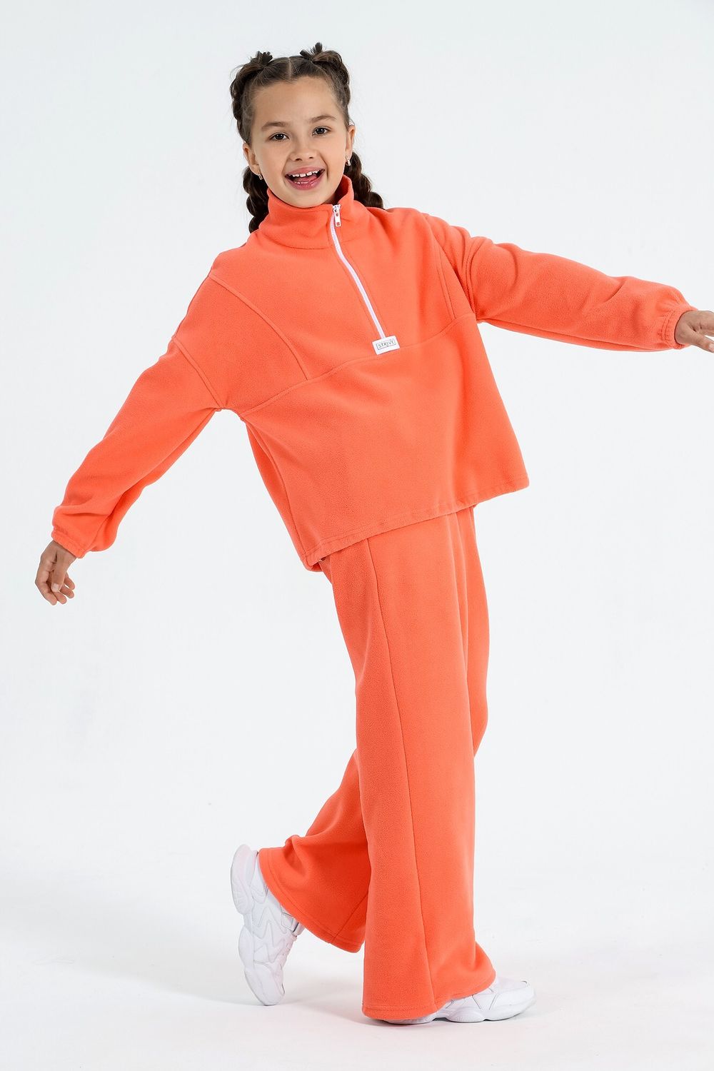 Костюм для девочки Скай-1 Виотекс КОРАЛЛОВЫЙ