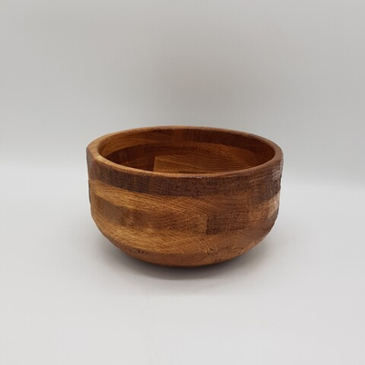 Миска средняя;дуб;D=185,H=90мм