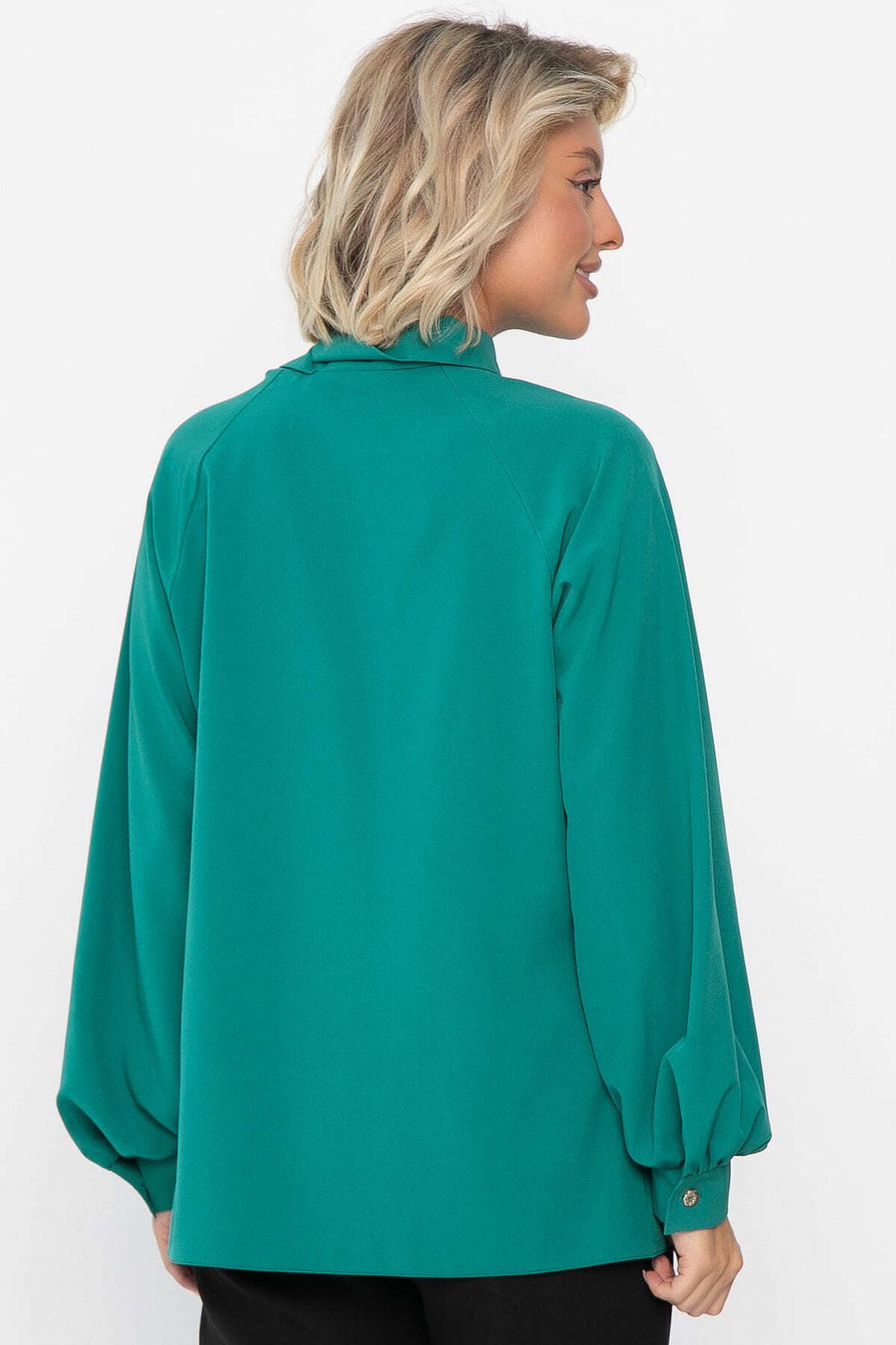 Блуза Юрмала (изумруд) Б14268-30М LT Collection