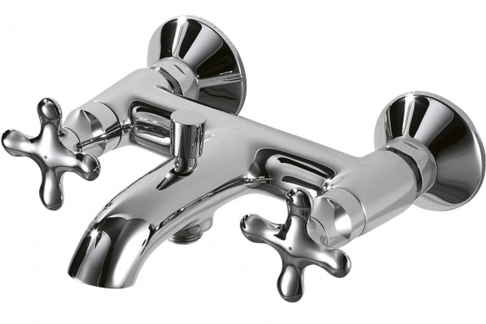 СМЕСИТЕЛЬ ДЛЯ ВАННЫ С КОРОТКИМ ИЗЛИВОМ БЕЗ АКСЕССУАРОВ BRAVAT SAMMER RAIN F677111C-01