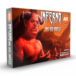 Набор акриловых красок AK Interactive Inferno and Red Creatures Set
