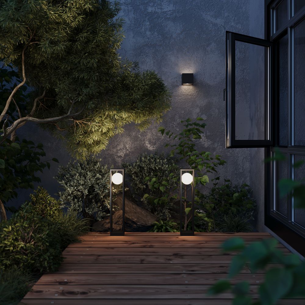 Уличный настенный светильник Maytoni   O483WL-L10GF3K