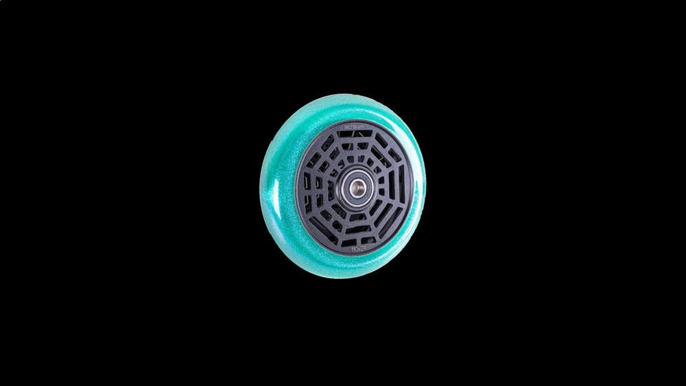 Колесо для самоката X-Treme 110*24мм, Web, изумрудный