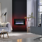 Электрический очаг Real Flame Alpha Crystal (с кристаллами, обогрев, пульт ду)