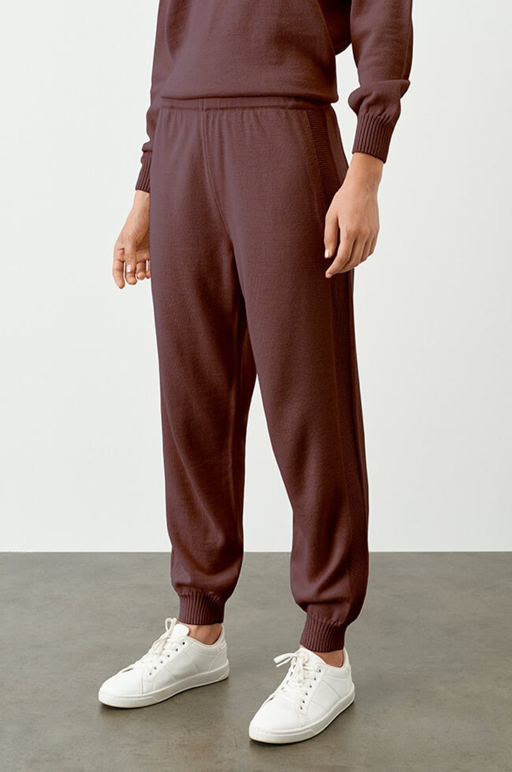 3890 Брюки женские (темное какао)