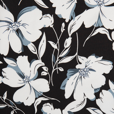 Ткань штапель принт 90 гр/м, 100% вискоза, ш. 145 см