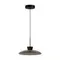 5055/9L L-VISION ODL24 457 черный/дымчатый/металл/стекло Подвес LED 9W 3000К SAUCER