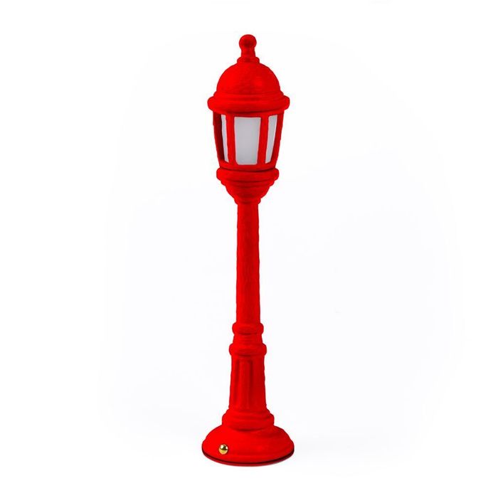 Настольная лампа Seletti Street Lamp Dining Red 14704