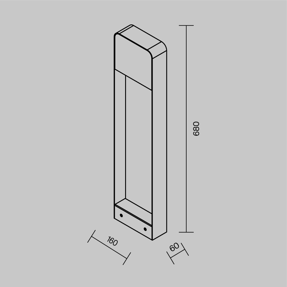 Ландшафтный светильник Outdoor O481FL-L7BWD3K