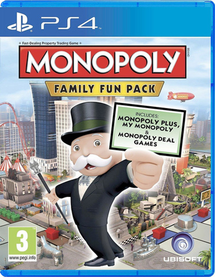 Monopoly Family Fun Pack [PS4, русская версия]