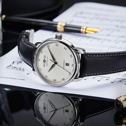 ZEPPELIN New Captain Collection Automatic Mechanical Movement 50 meter Water Resistance Men"s Watches Watch