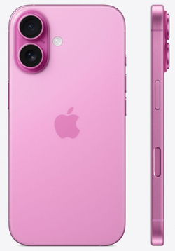 Смартфон Apple iPhone 16 128 ГБ (Розовый | Pink)