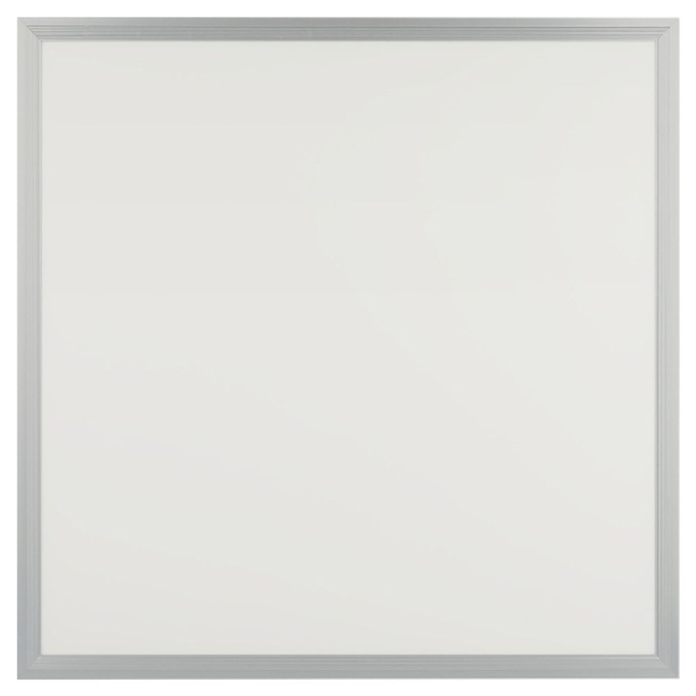 Светодиодная панель ЭРА SPL-510-S-40K-040 40Вт 4000K 3420Лм IP40 595х595х8 серебро без драйвера с ушками | Панели с внешним драйвером