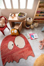 Шерстяной стираемый ковер Lorena Canals Ghosty (100 x 100 см)