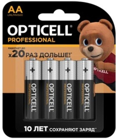 Батарейки Opticell Professional LR6 к-т 4шт