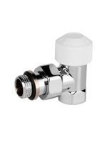 Набор термостатический для радиатора угловой Design 1/2" М30х1,5 Хром Royal Thermo