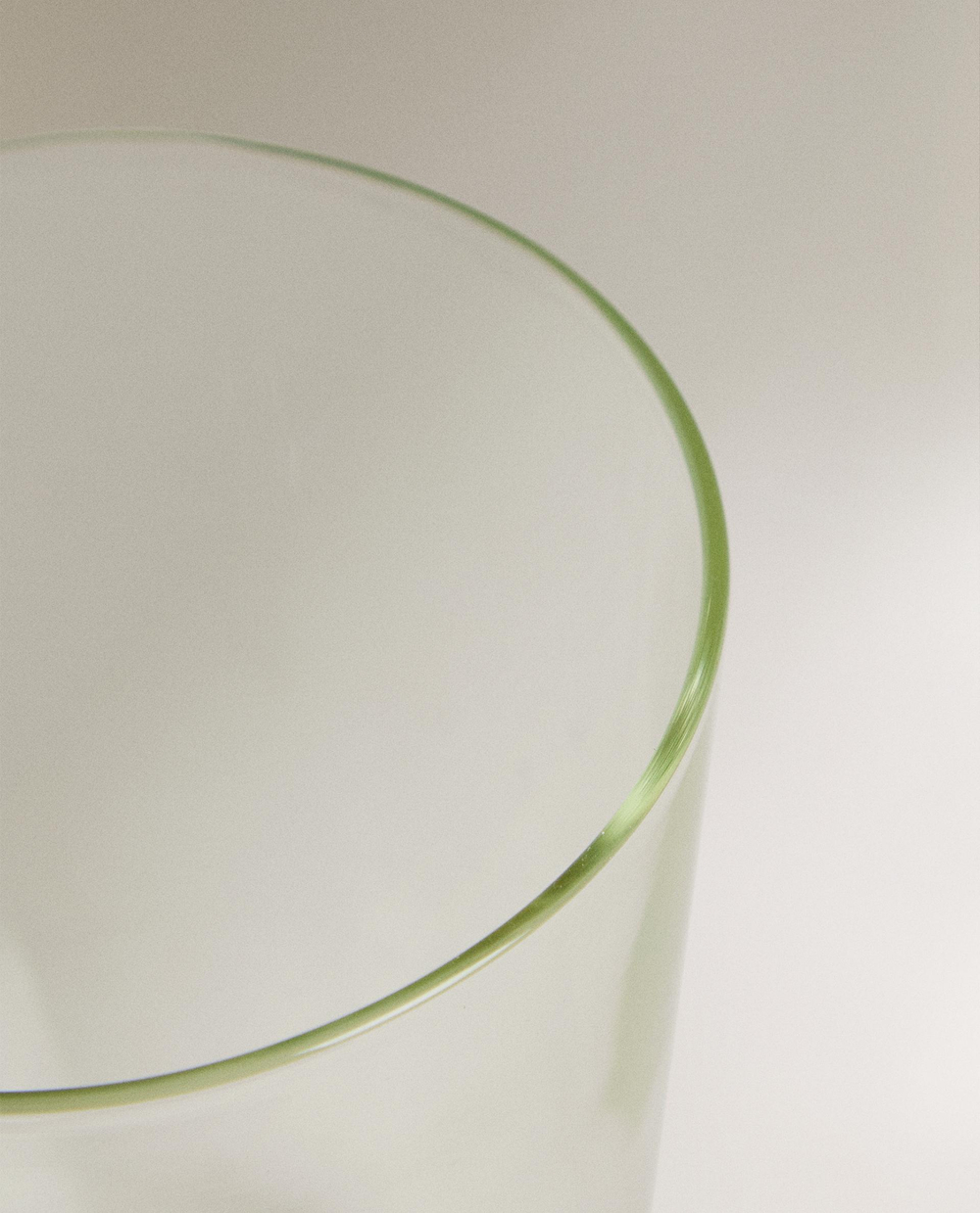Zara Home чашка из боросиликатного стекла, цвет синий, 11.8 см