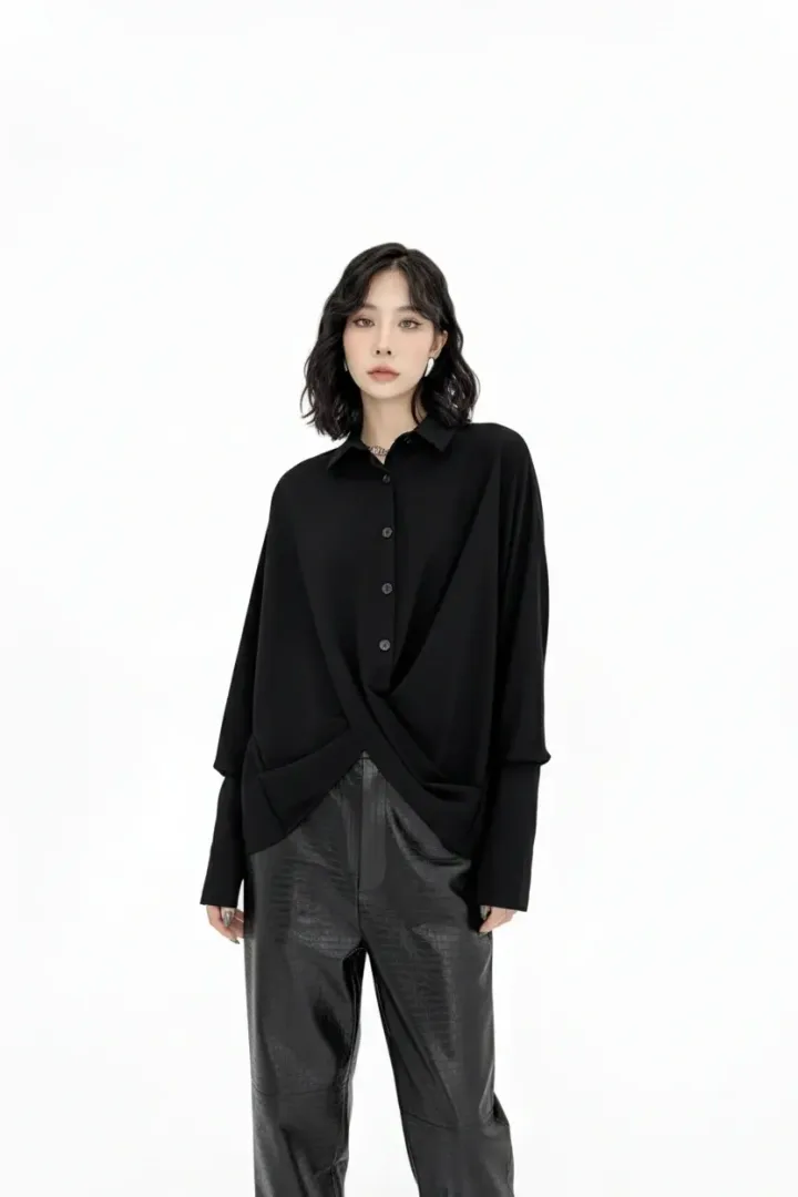 Женская рубашка лонгслив «КES»