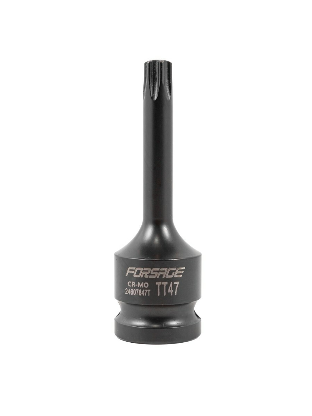 Головка-бита TORX ударная TH47 с отверстием, 1/2'' Forsage F-24607847T