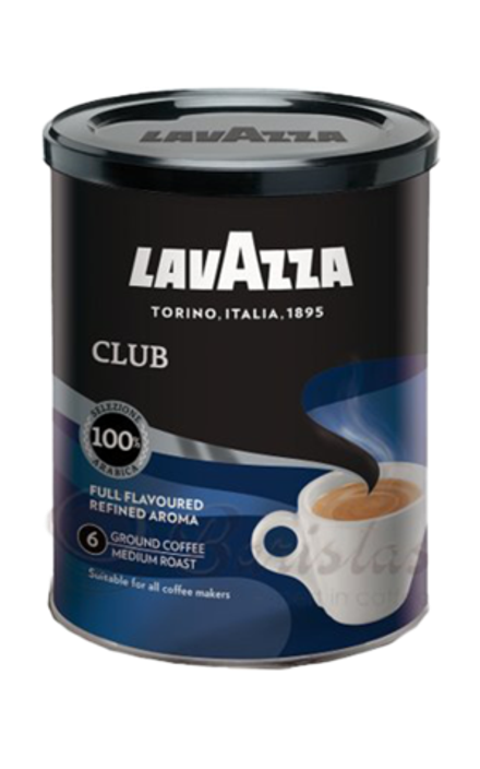 Кофе молотый Lavazza Club жестяная банка, 250 г