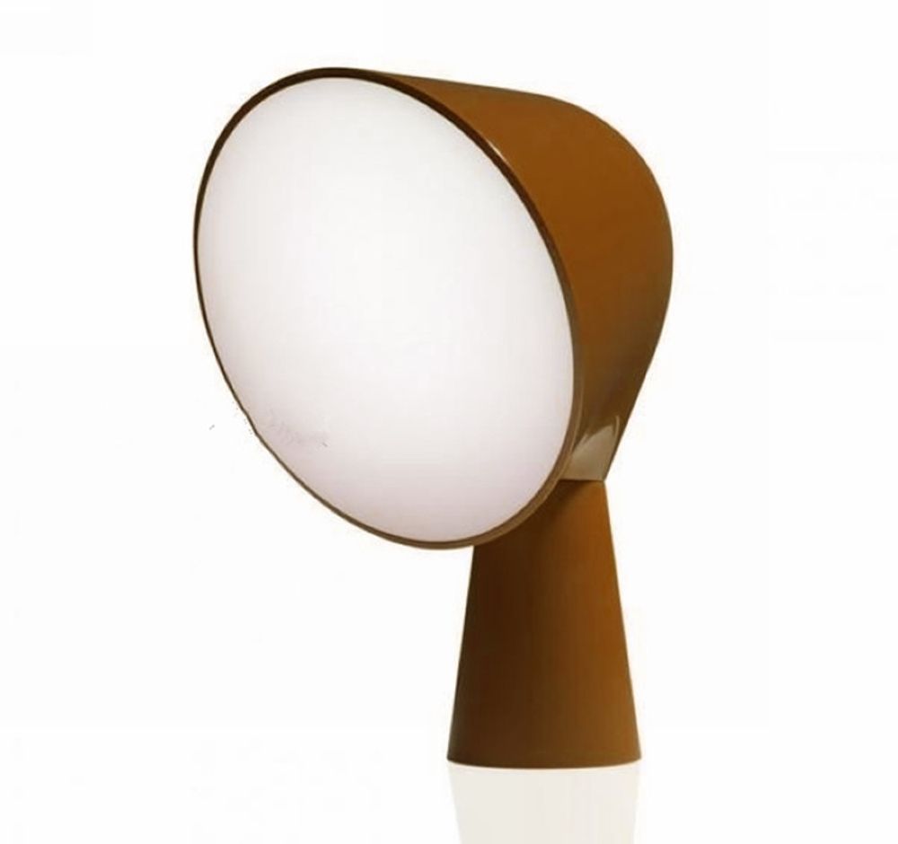 Настольный дизайнерский светильник  Binic by Foscarini (коричневый)