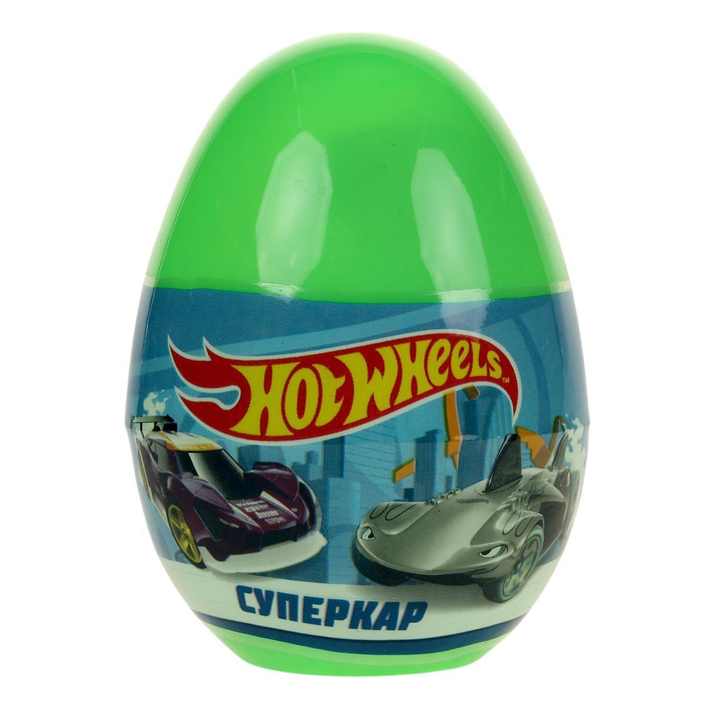 Модель ин. мет. "Хот Вилс. Яйцо" 7 см, в ассорт. HW-EGG-069-R (Технопарк)