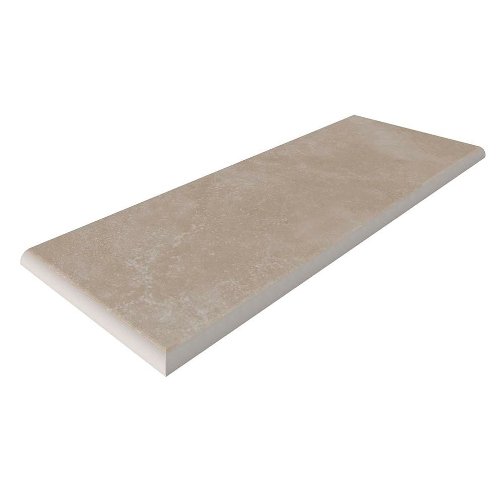 Cтупень с фаской LIFEBRICK OUTDOOR LIMESTONE CREMA 900х330х20 мм