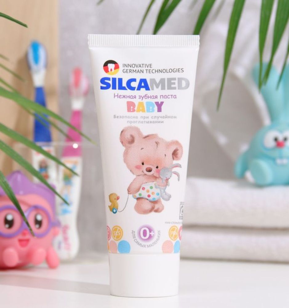 Зубная паста "Silcamed",0+, 65 г