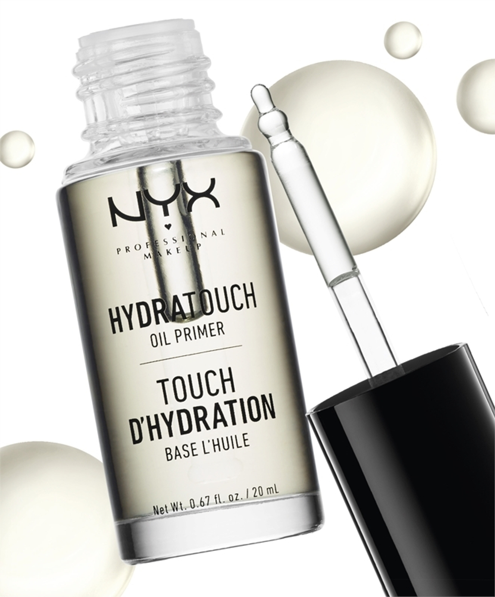 NYX Professional Makeup Hydra Touch Oil Primer - Увлажняющая основа под макияж, 20 ml