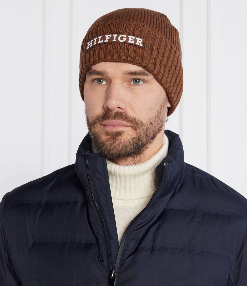 Шапка Tommy Hilfiger - коричневый(AM0AM11737)
