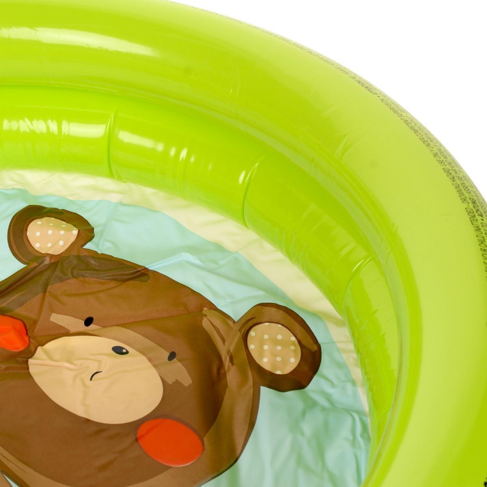 Бассейн надувной "Морские обитатели" 61*15см, цв. зеленый 533013 (Intex)