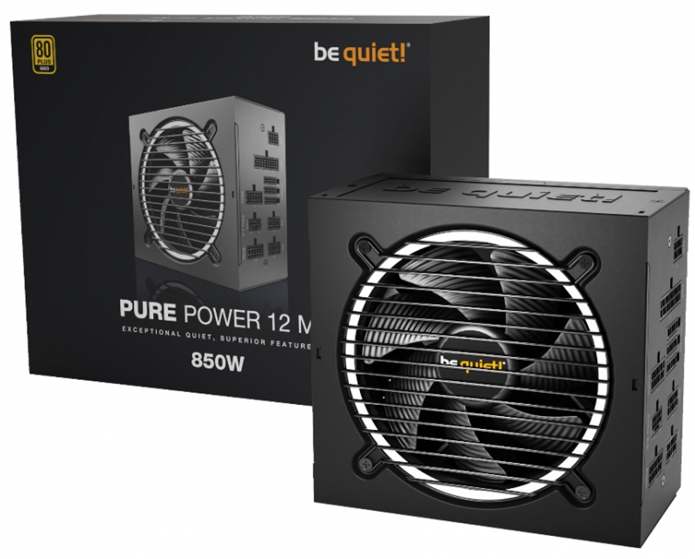 Блок питания be quiet! PURE POWER 12 M 850W BN344 RTL