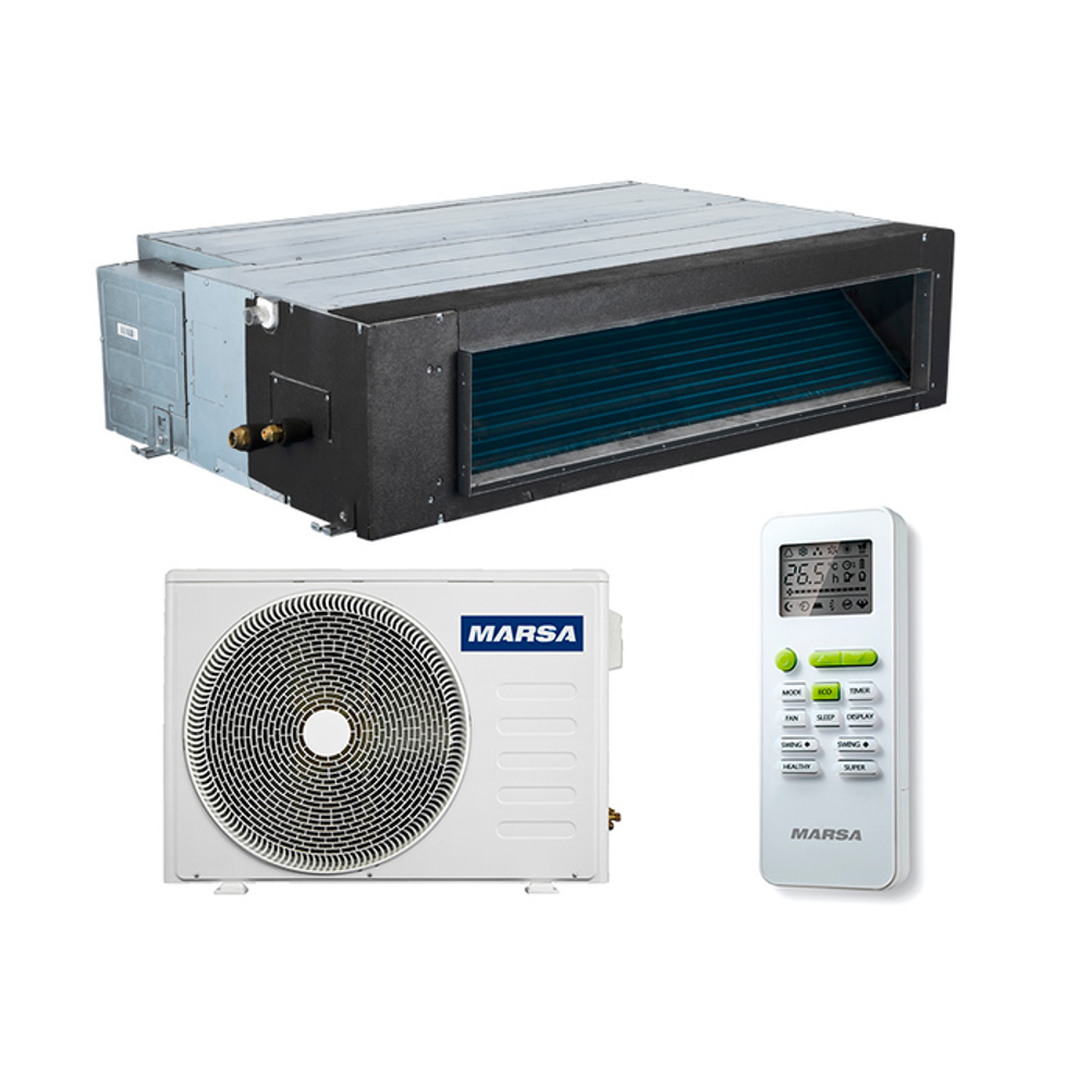 Канальный кондиционер Marsa MRK-36HTNE-W/MRK-36BHTN