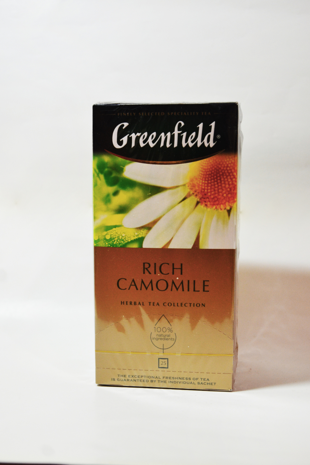 RICH CAMOMILE В ПАКЕТИКАХ, 25 ШТ — ТРАВЯНОЙ ЧАЙ
