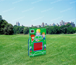 Уличный спортивный соревновательный модуль Футбол цветной